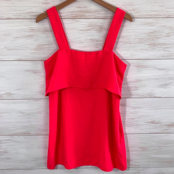 Amanda Uprichard Tops - Amanda Uprichard neon hot pink tank top blouse